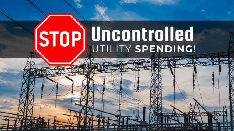 Stop Uncontrolled Utility Spending in California