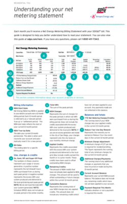 Net Metering Statement